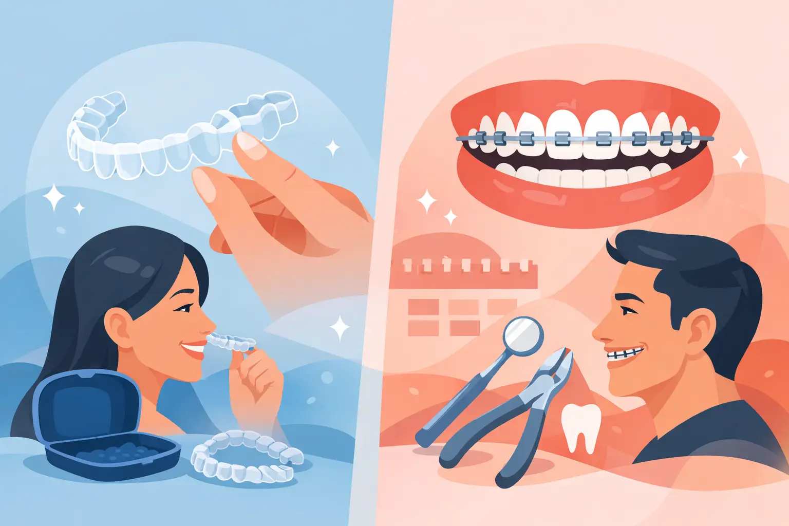 Invisalign vs Braces Adults: What to Choose