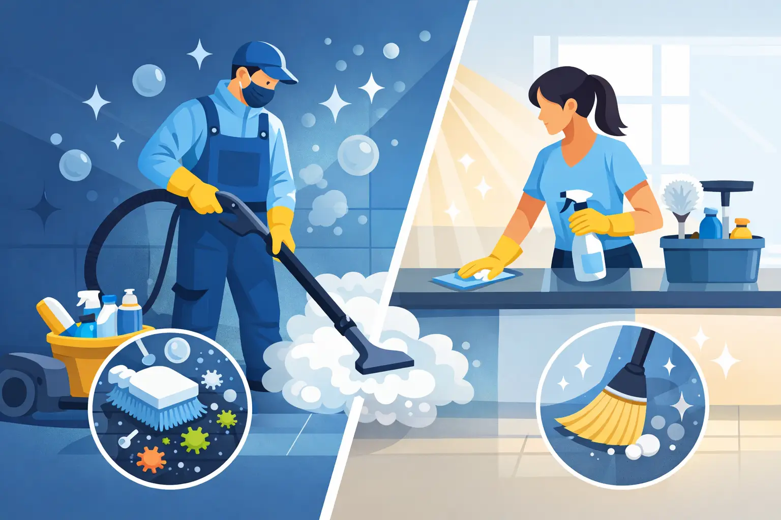 Deep Cleaning vs Regular Cleaning: Which Do You Need?