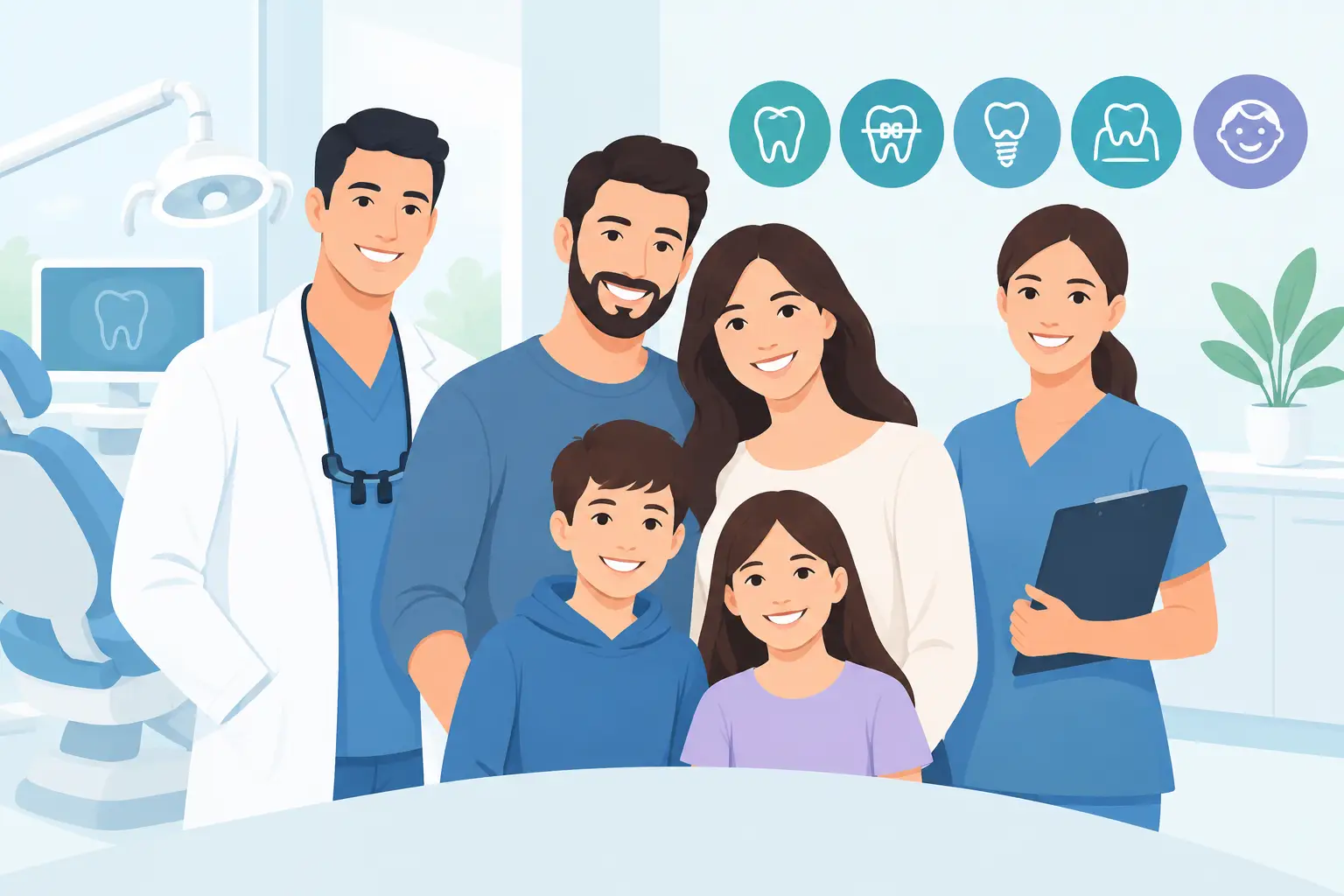 Multispecialty Dental Care Advantages for Families