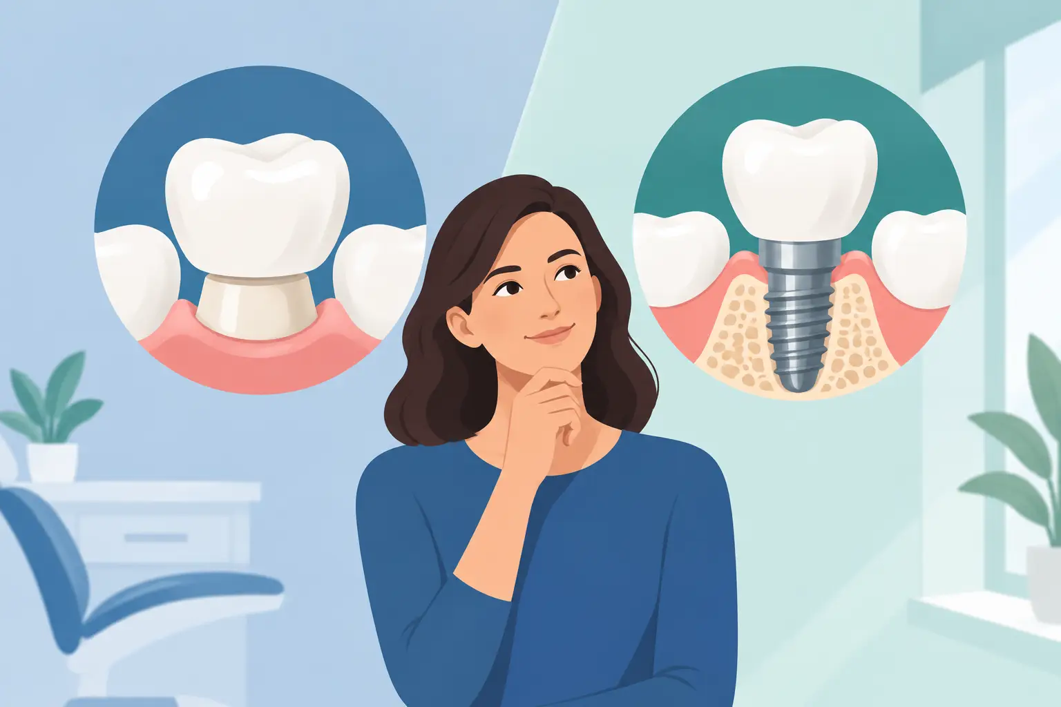 Crowns Versus Implants: Which One Fits You?