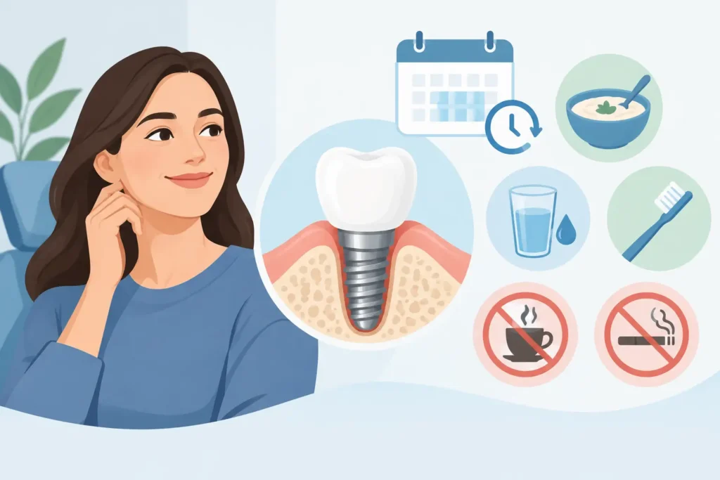 Dental Implant Aftercare for the First 14 Days